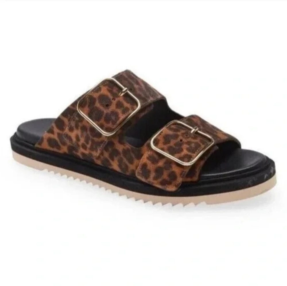 AGL Sabina Slide Sandal in animal print size 37